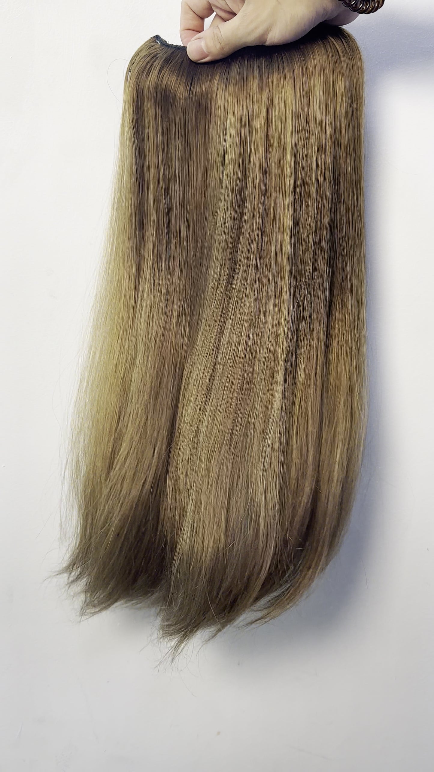 Customized Clip-In Hair Extensions - Full Density, Virgin Human Hair