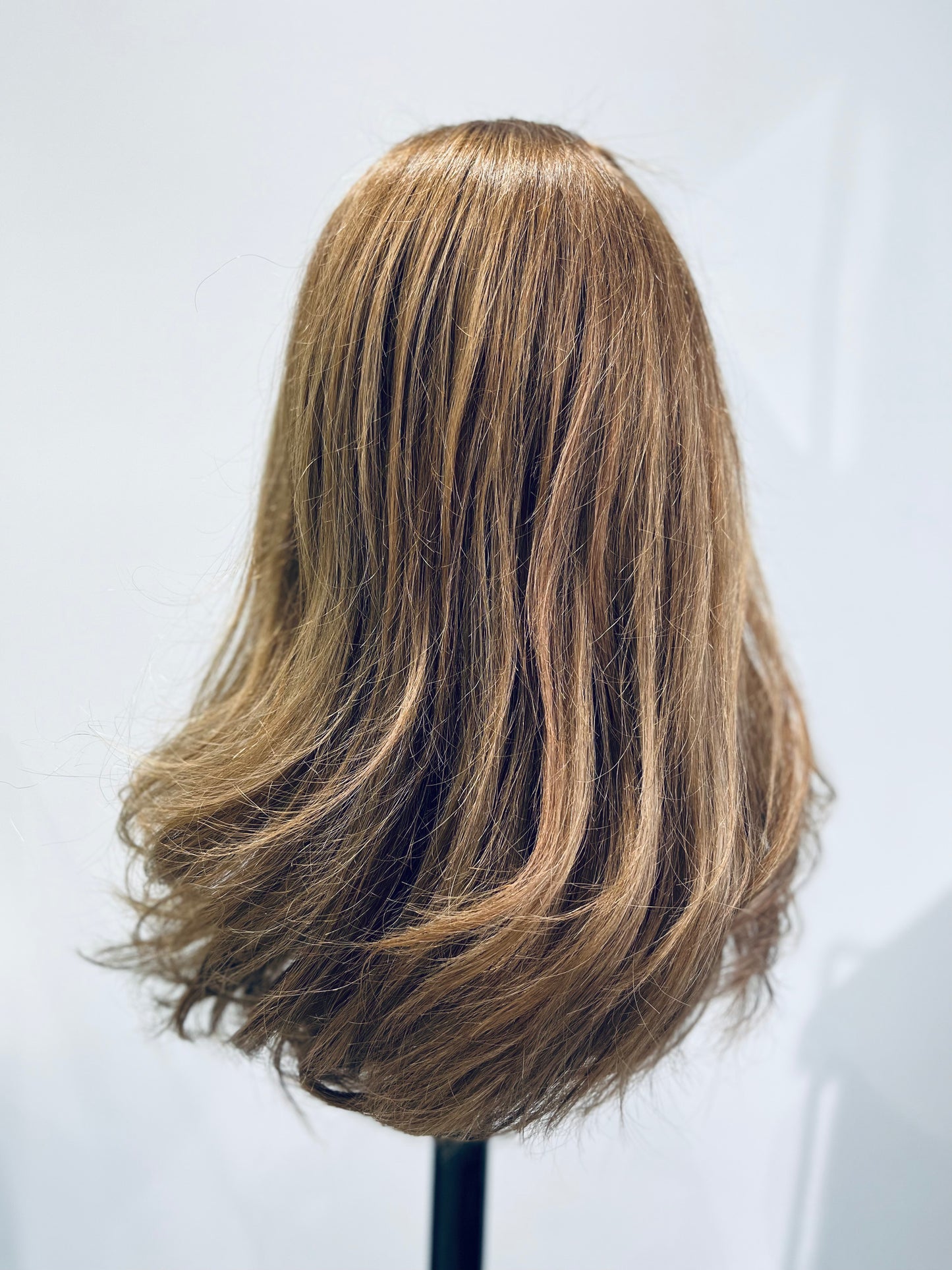 Lush Layers Ash Brown front lace wig