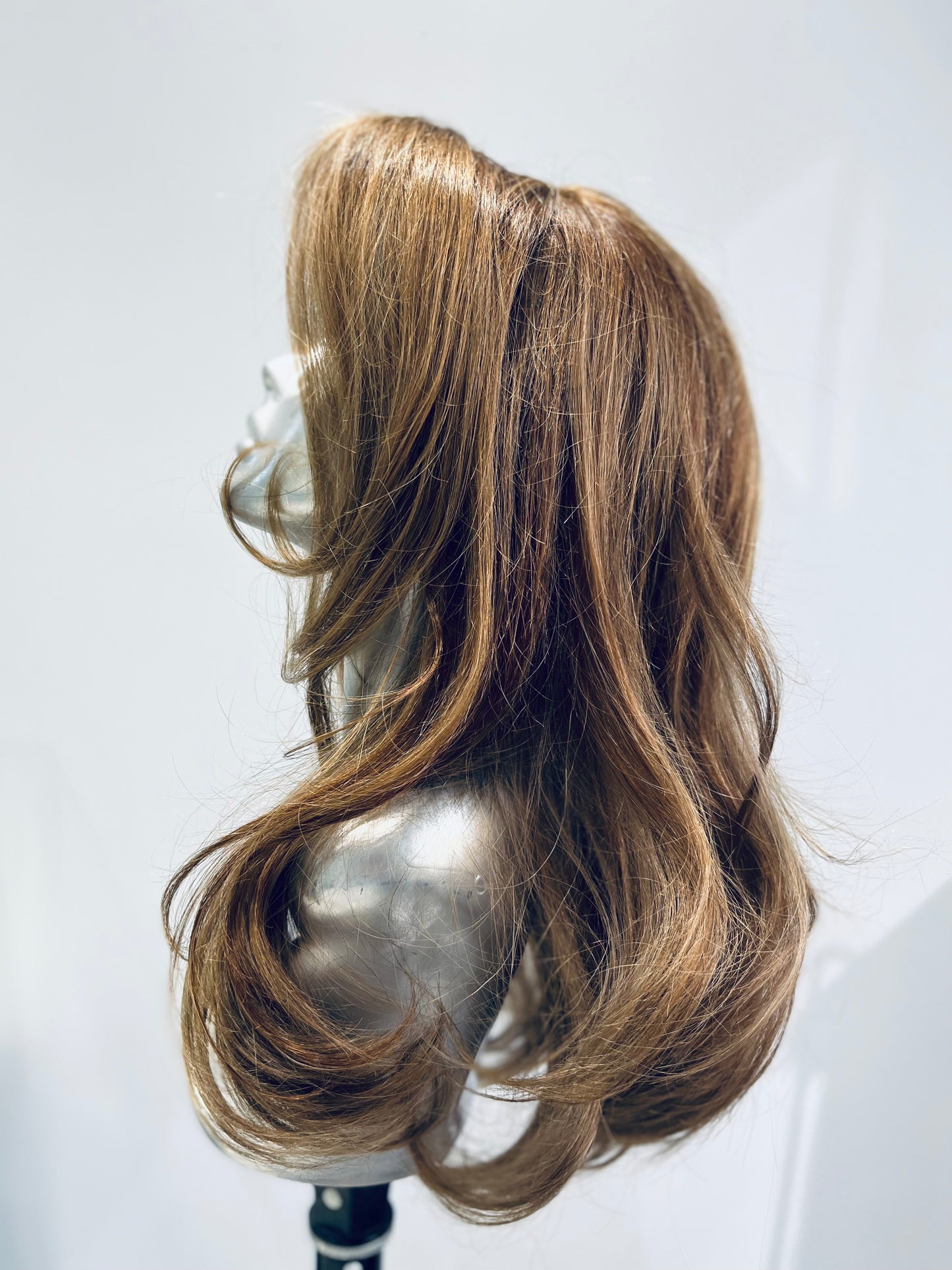 Lush Layers Ash Brown front lace wig