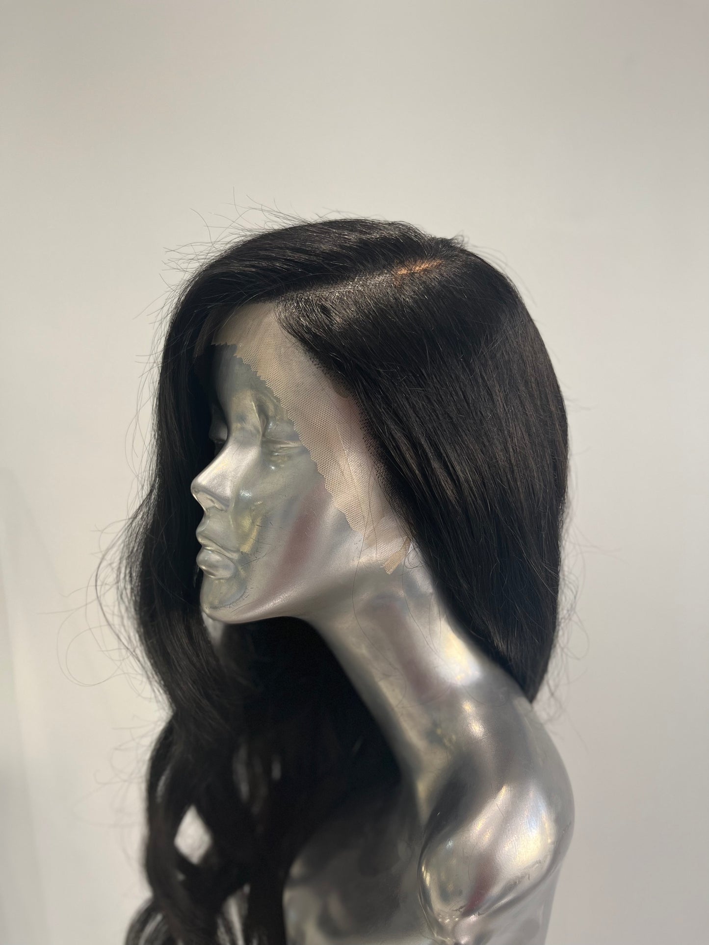 Royal Glam Black front lace wig