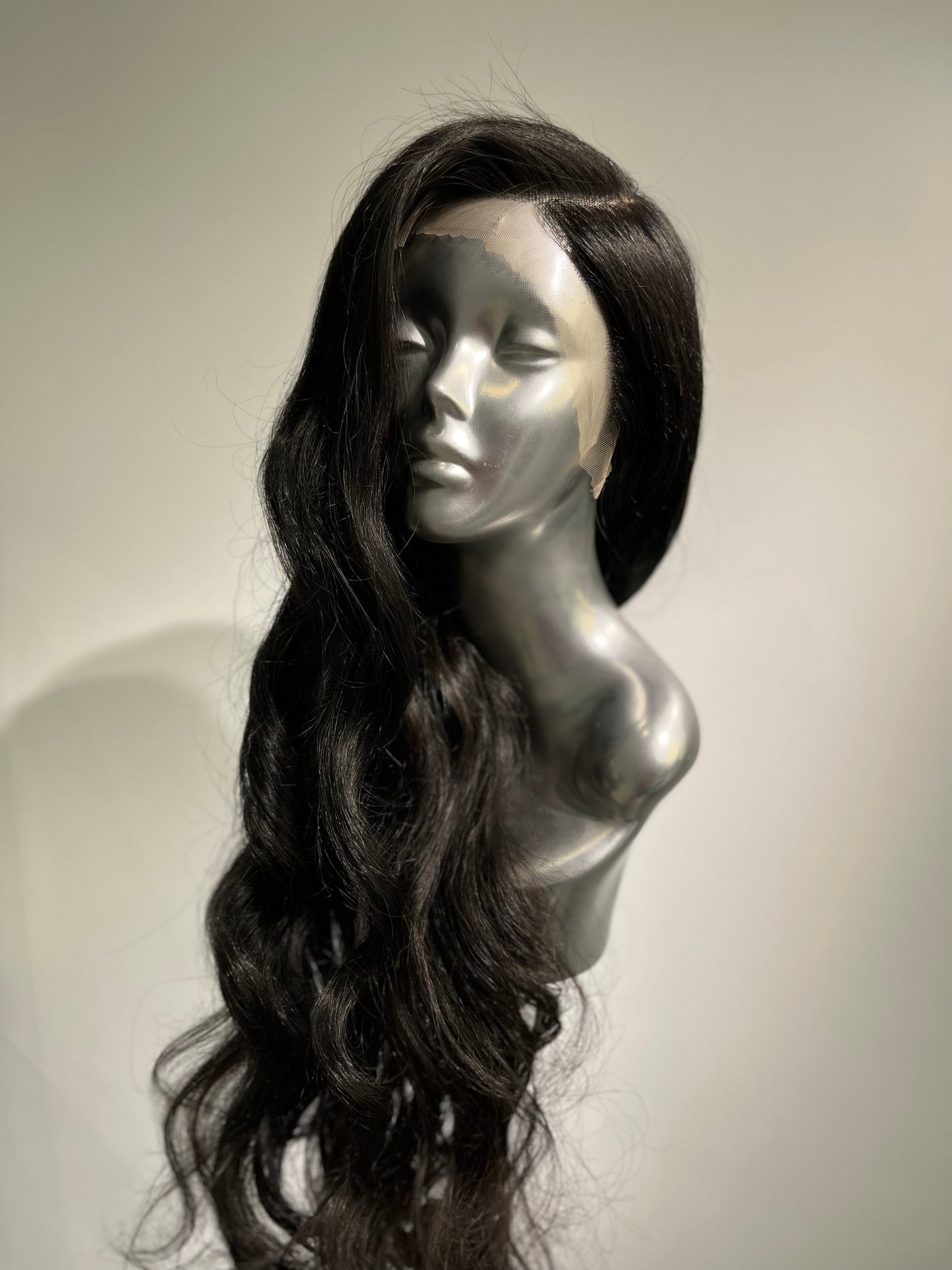 Royal Glam Black front lace wig