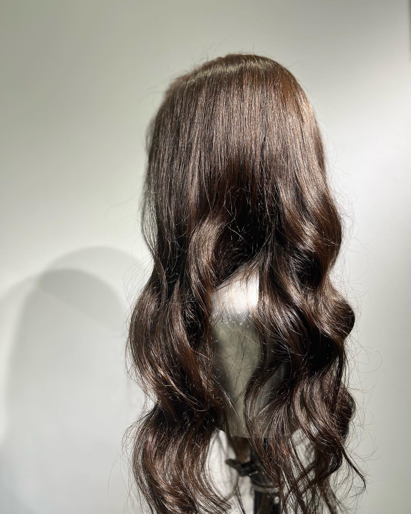 Dark Chocolate front lace wig