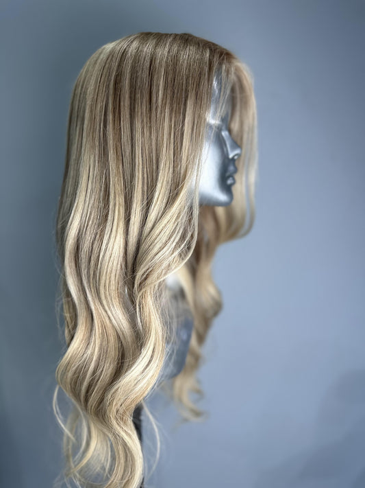 Silk Elegance: Premium Virgin Human Hair Wig