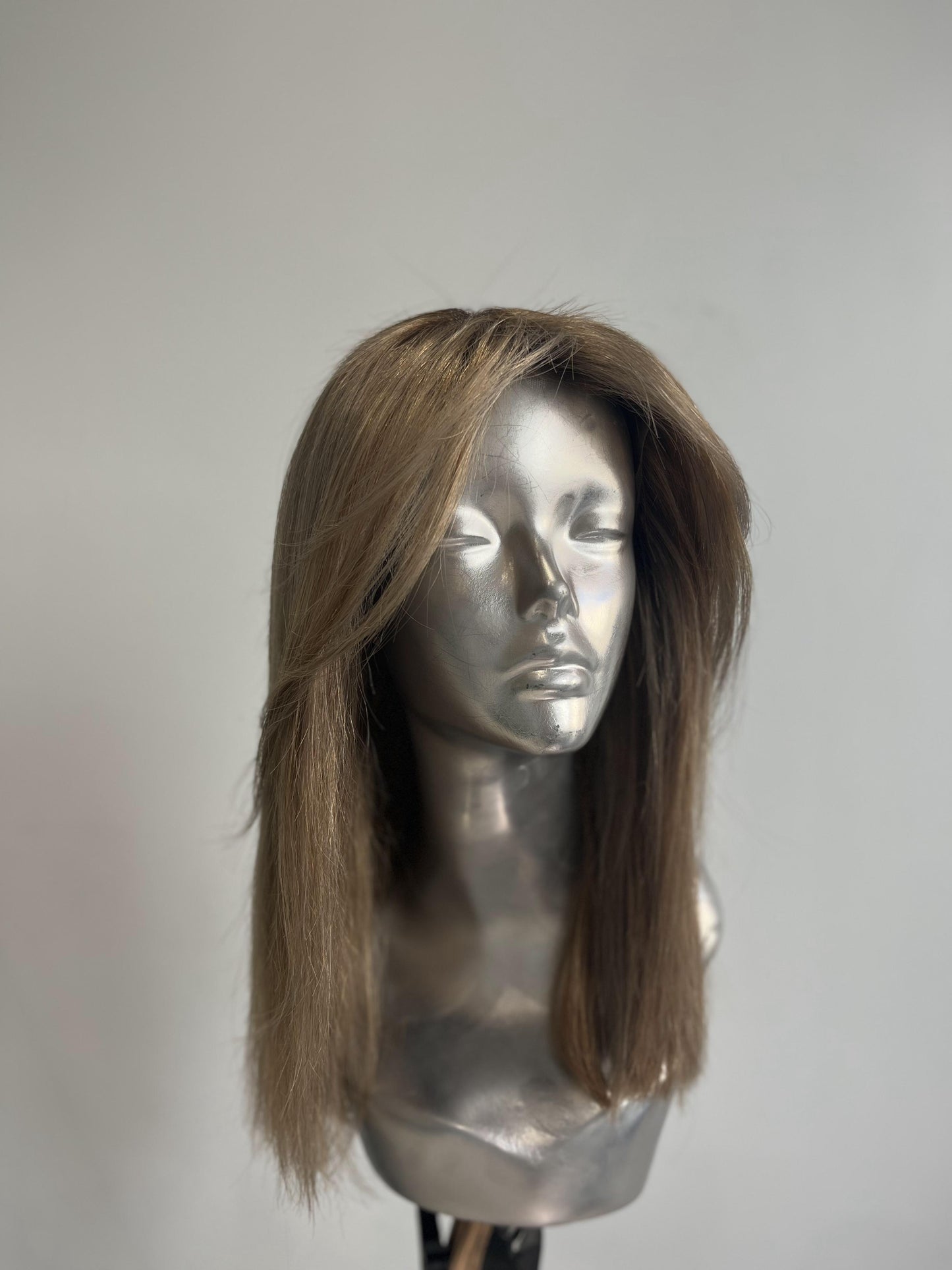 Light Ash Brown front lace wig