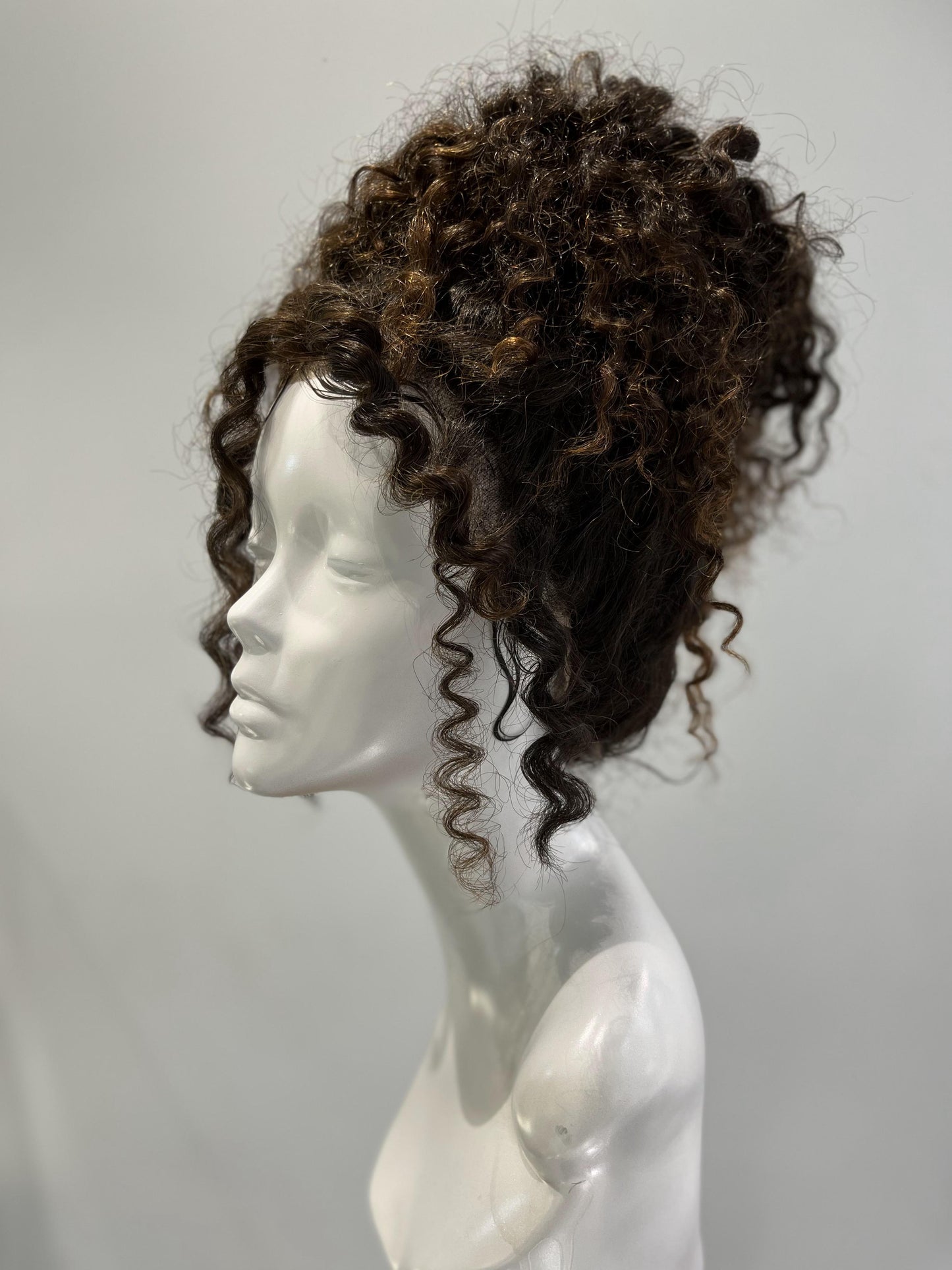 Curl Bun Full Lace Wig