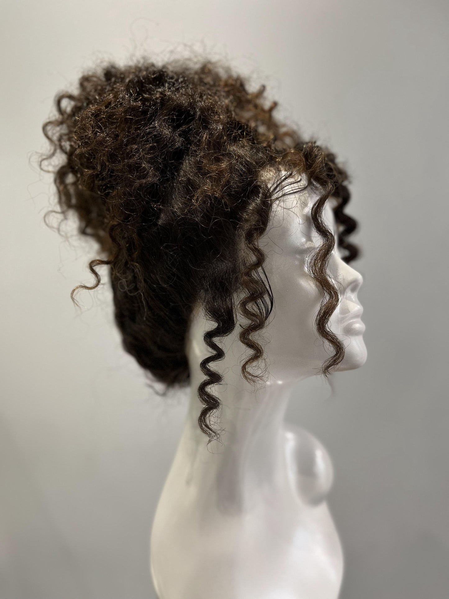 Curl Bun Full Lace Wig