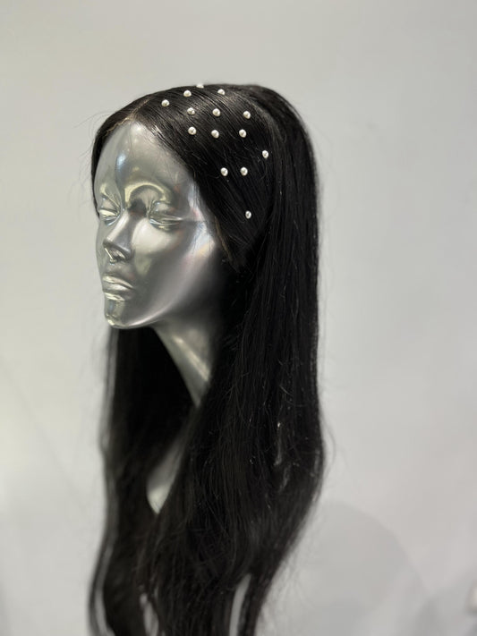 Black Pearl  front lace wig