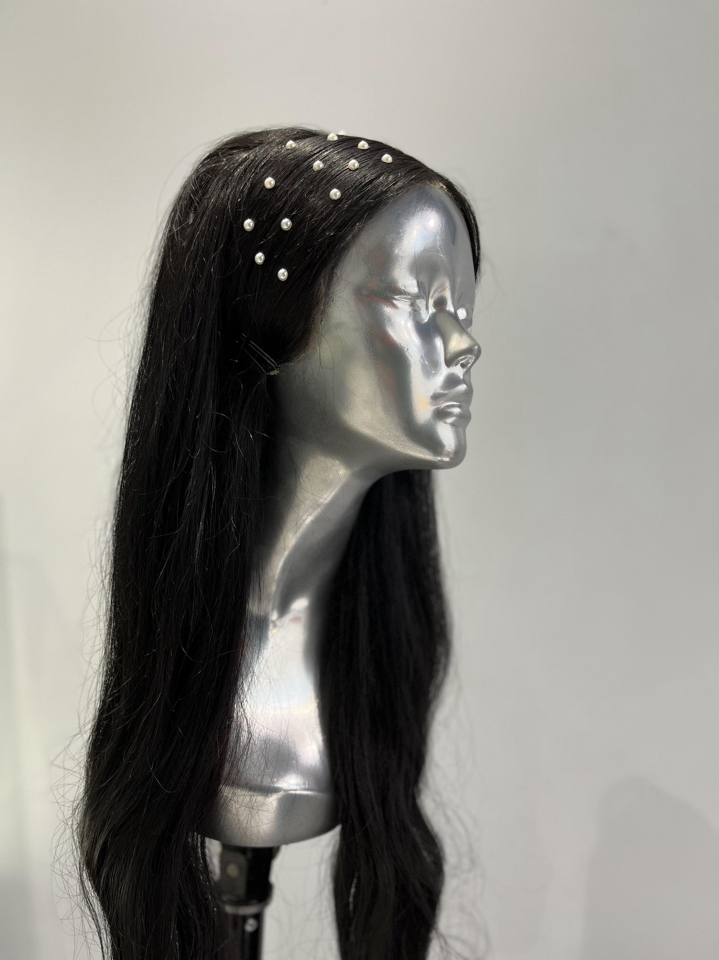 Black Pearl front lace wig