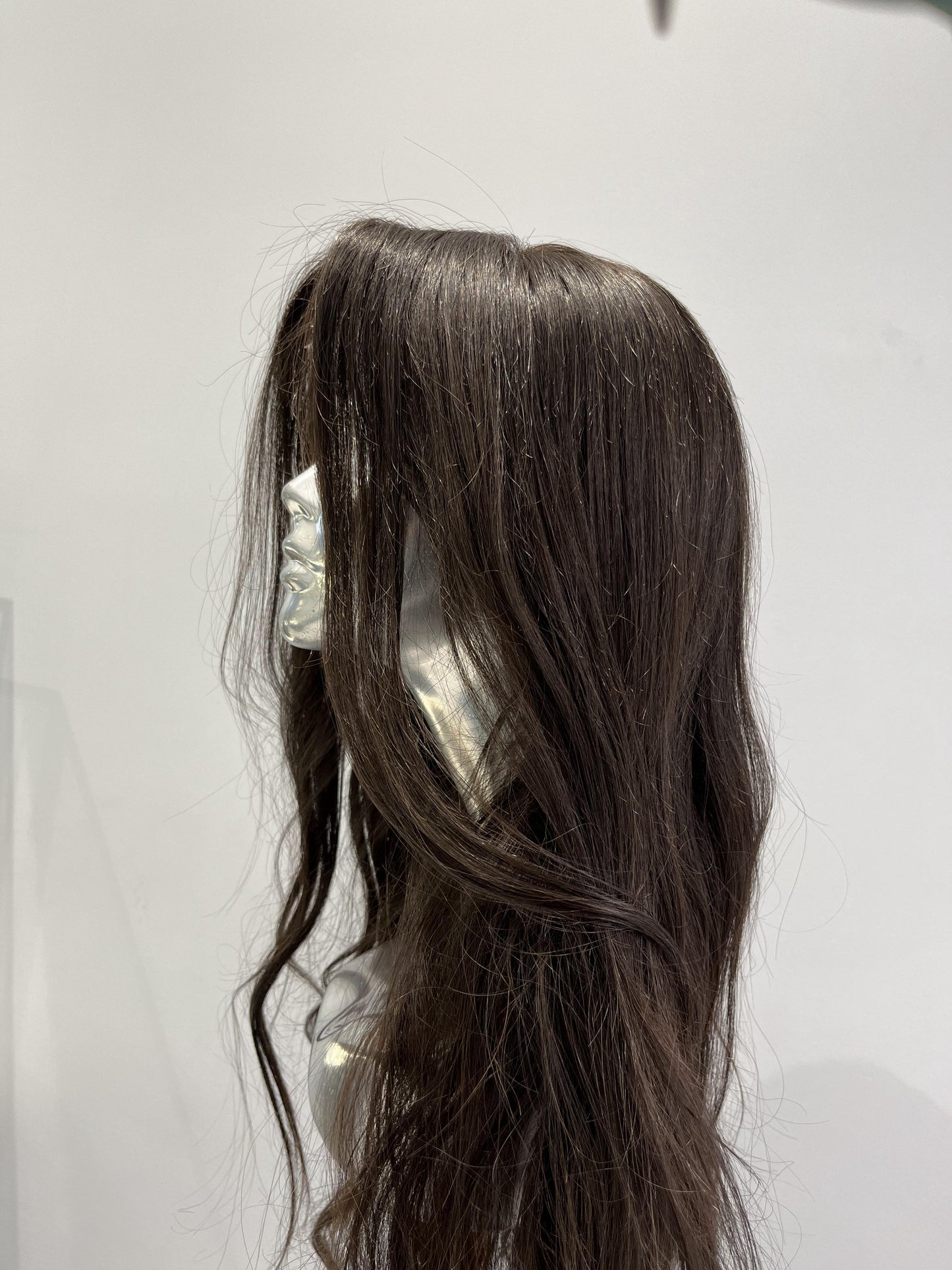 Dark Brown front lace wig