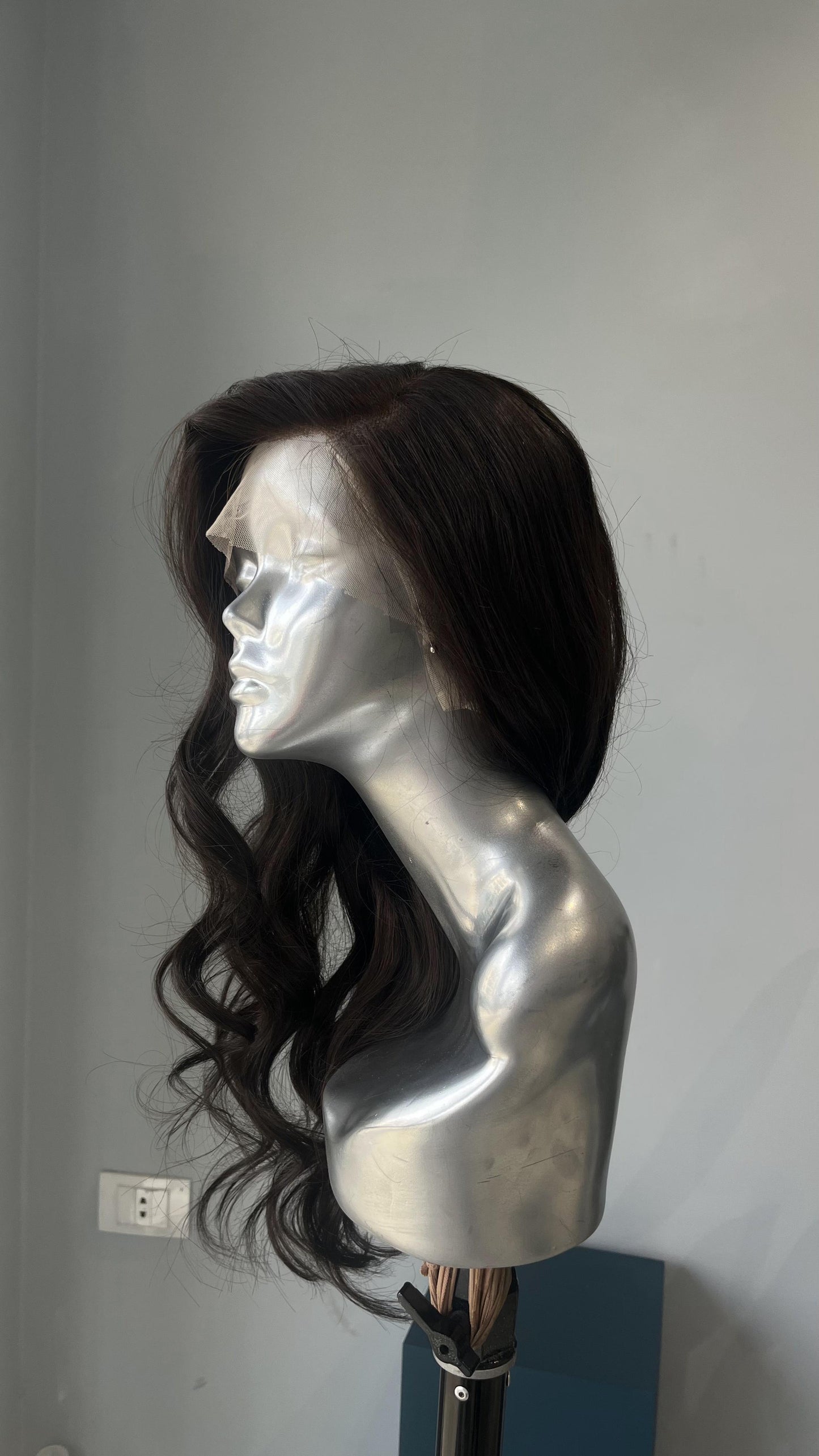 Glam Brown front lace wig
