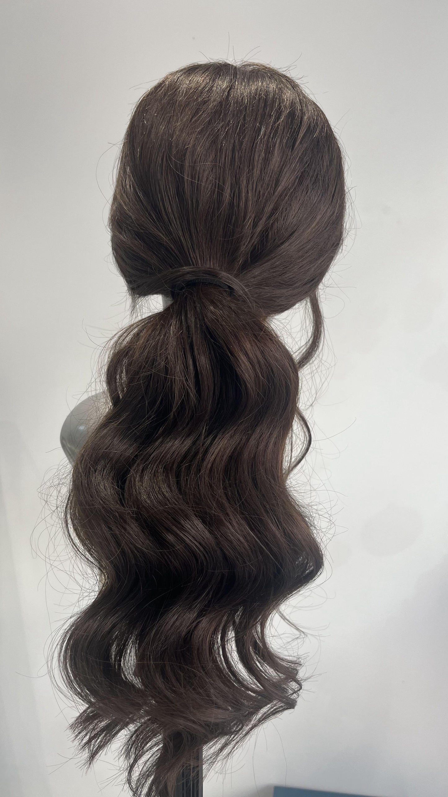 Glam Brown front lace wig