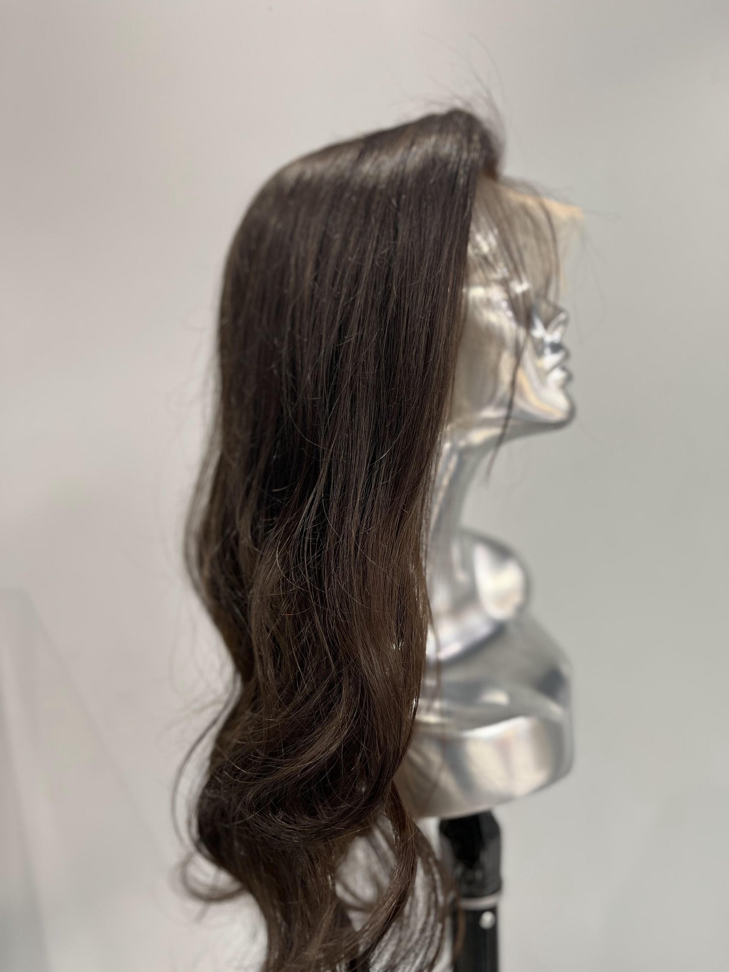 Glam Brown front lace wig
