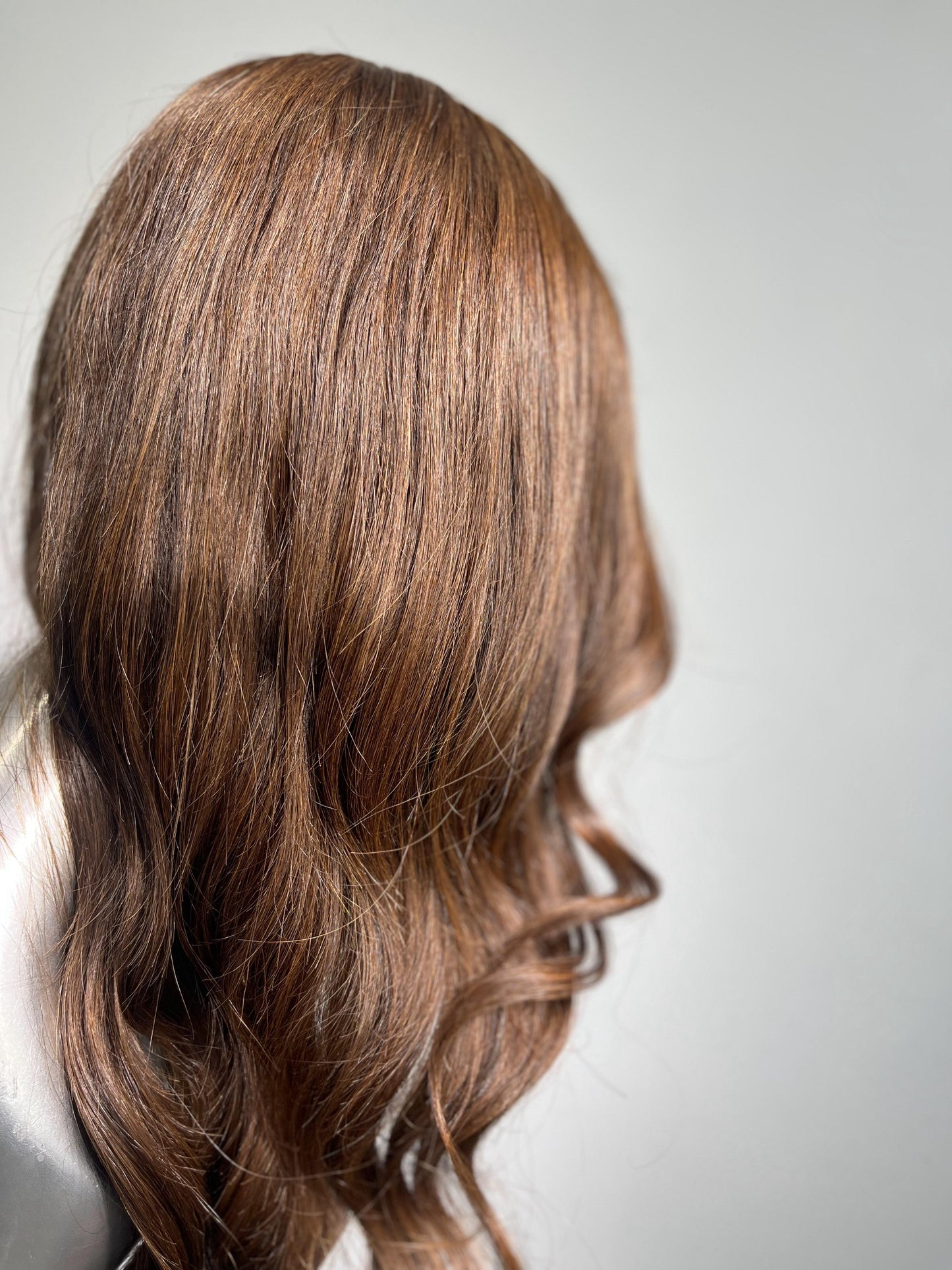 Honey silk base wig