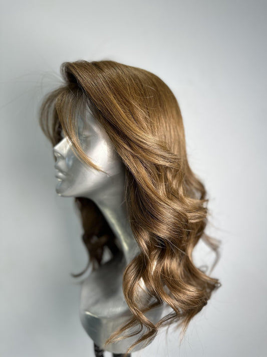 Luxe Elegance: Silk Base Layered Wig