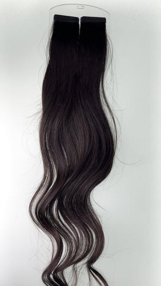 Natural Dark Brown Tape-in