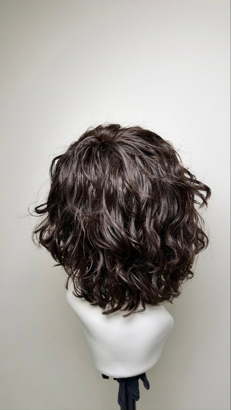 Curly bob wig