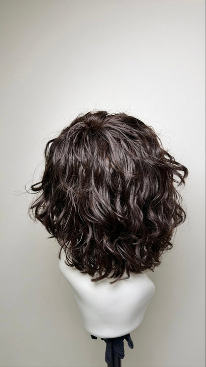 Curly bob wig