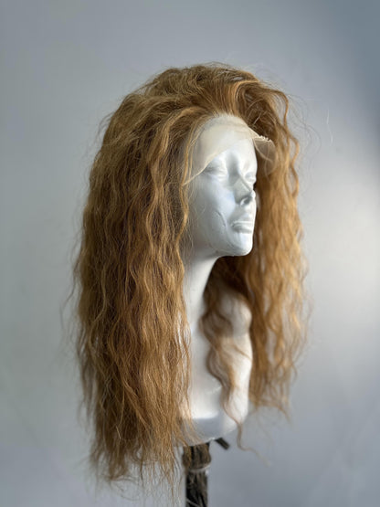 Natural Wavy font Lace Wig