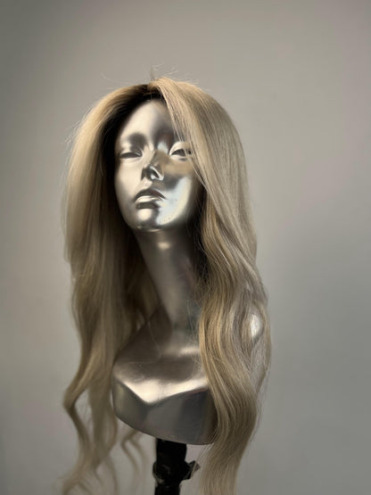 Blonde Silk Base Hair Topper