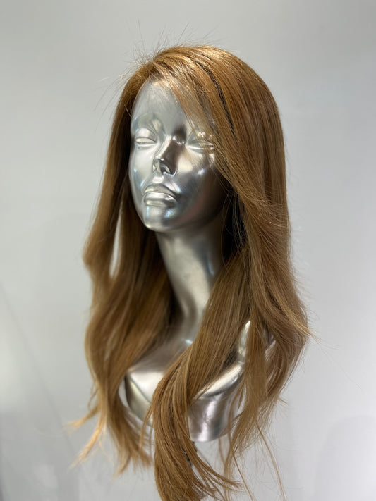 Beige Blond front lace wig