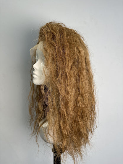 Natural Wavy font Lace Wig