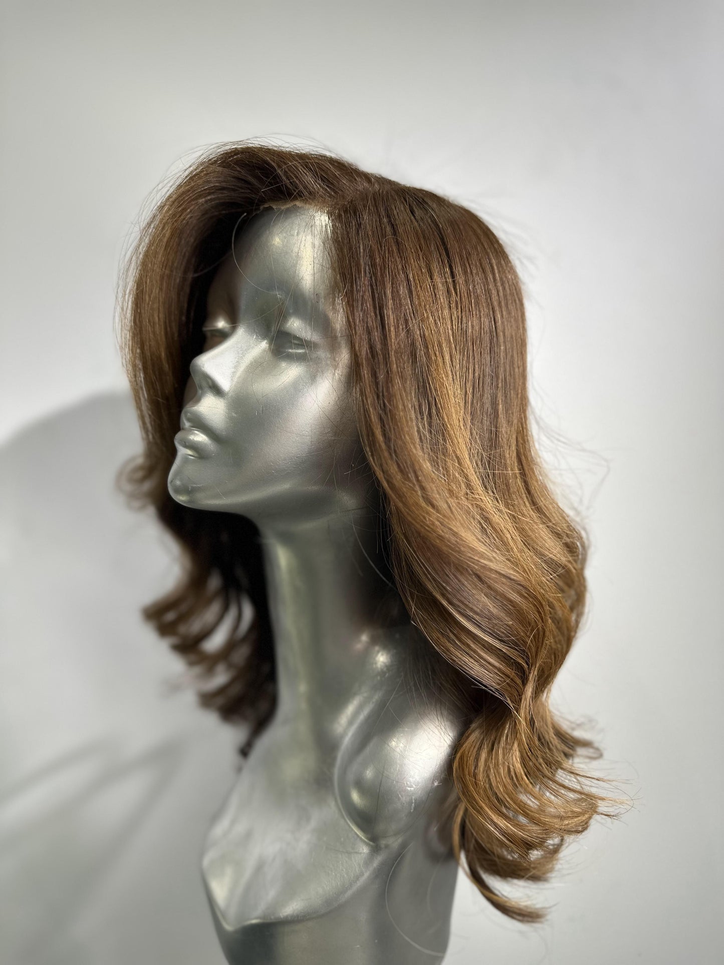 Front Lace Wig with Curtain Bangs – Natural Waves