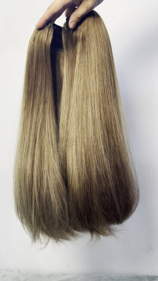 Customized Clip-In Hair Extensions - Full Density, Virgin Human Hair