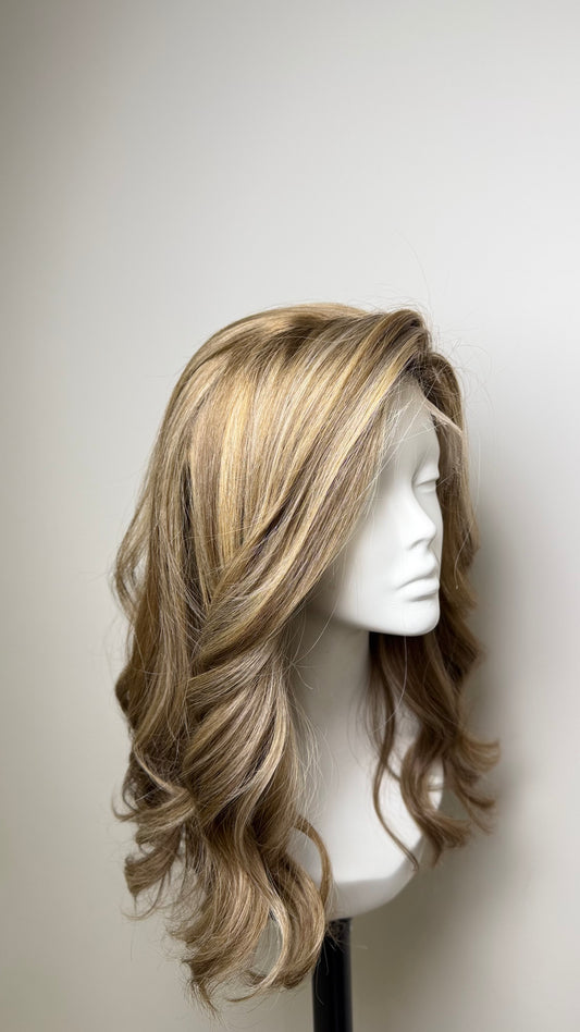 Champagne hair wig