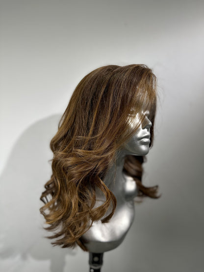 Front Lace Wig with Curtain Bangs – Natural Waves