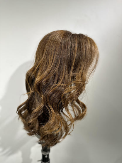 Front Lace Wig with Curtain Bangs – Natural Waves