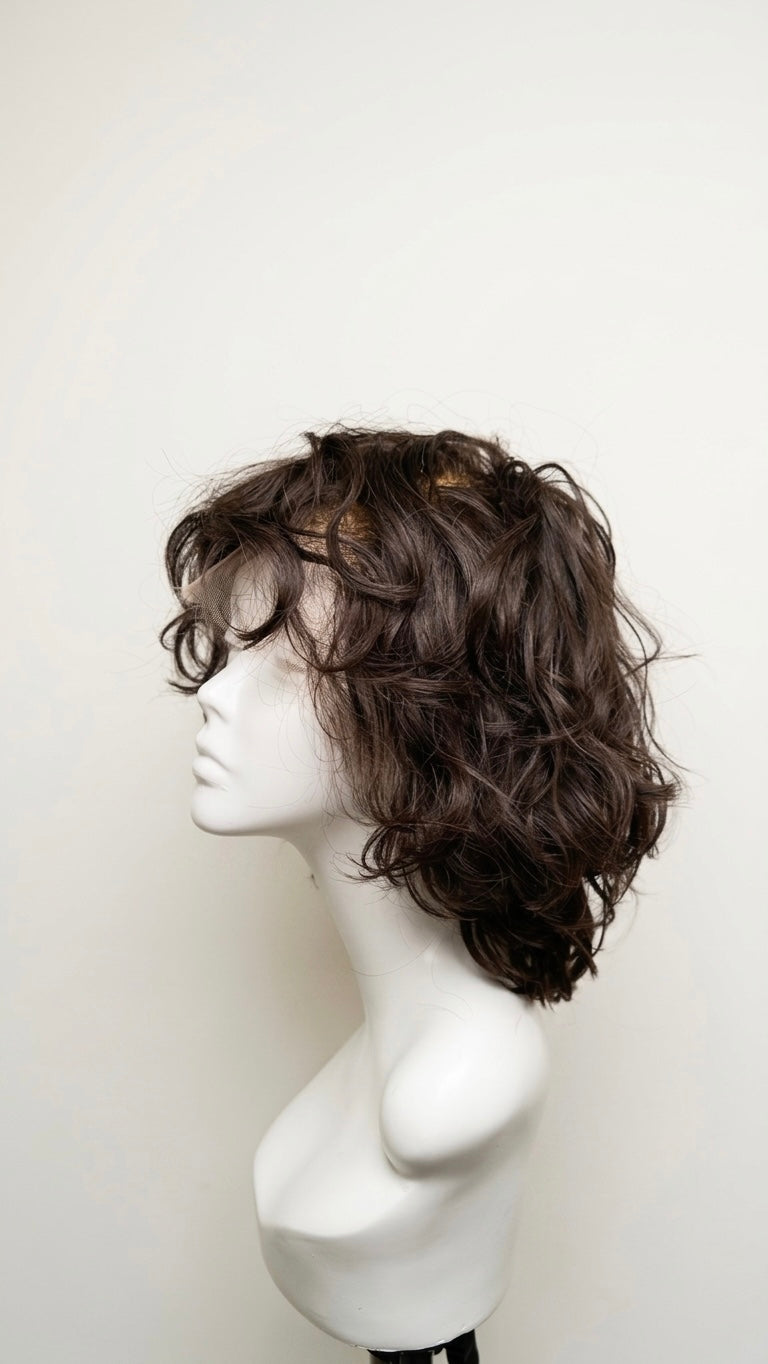 Curly bob wig