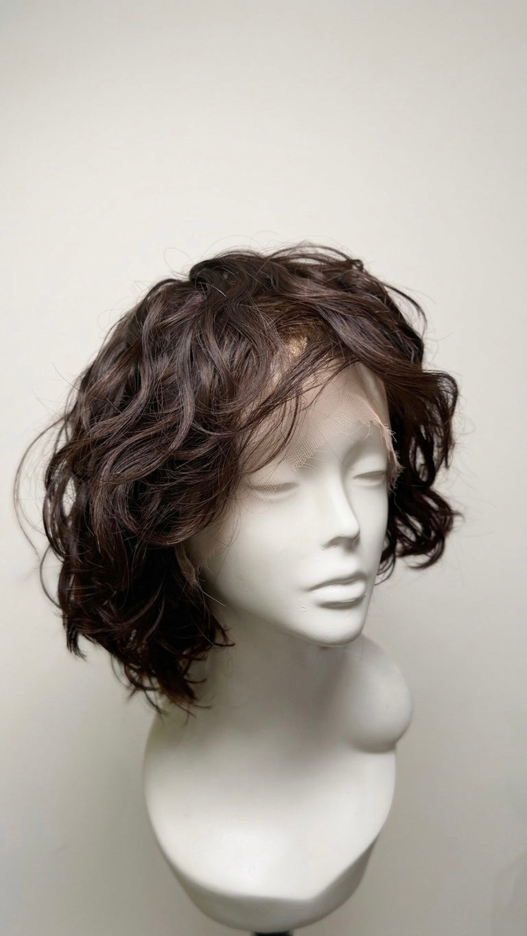 Curly bob wig