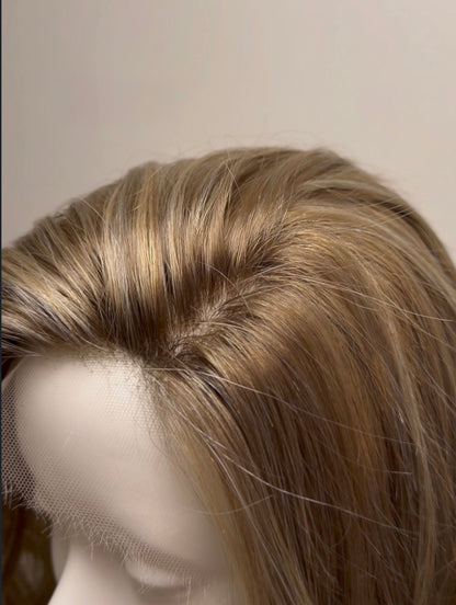 Golden Balayage Layers