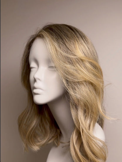 Golden Balayage Layers
