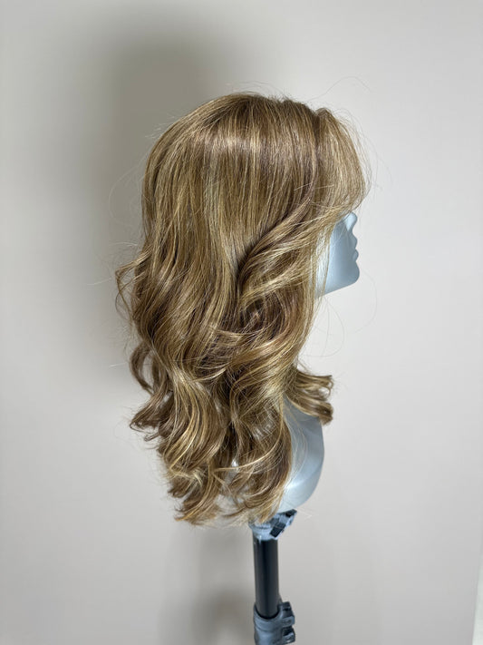 Honey Drip. Human Hair Wig with HD Lace & Natural Highlights – Ultra Soft & Lightweight