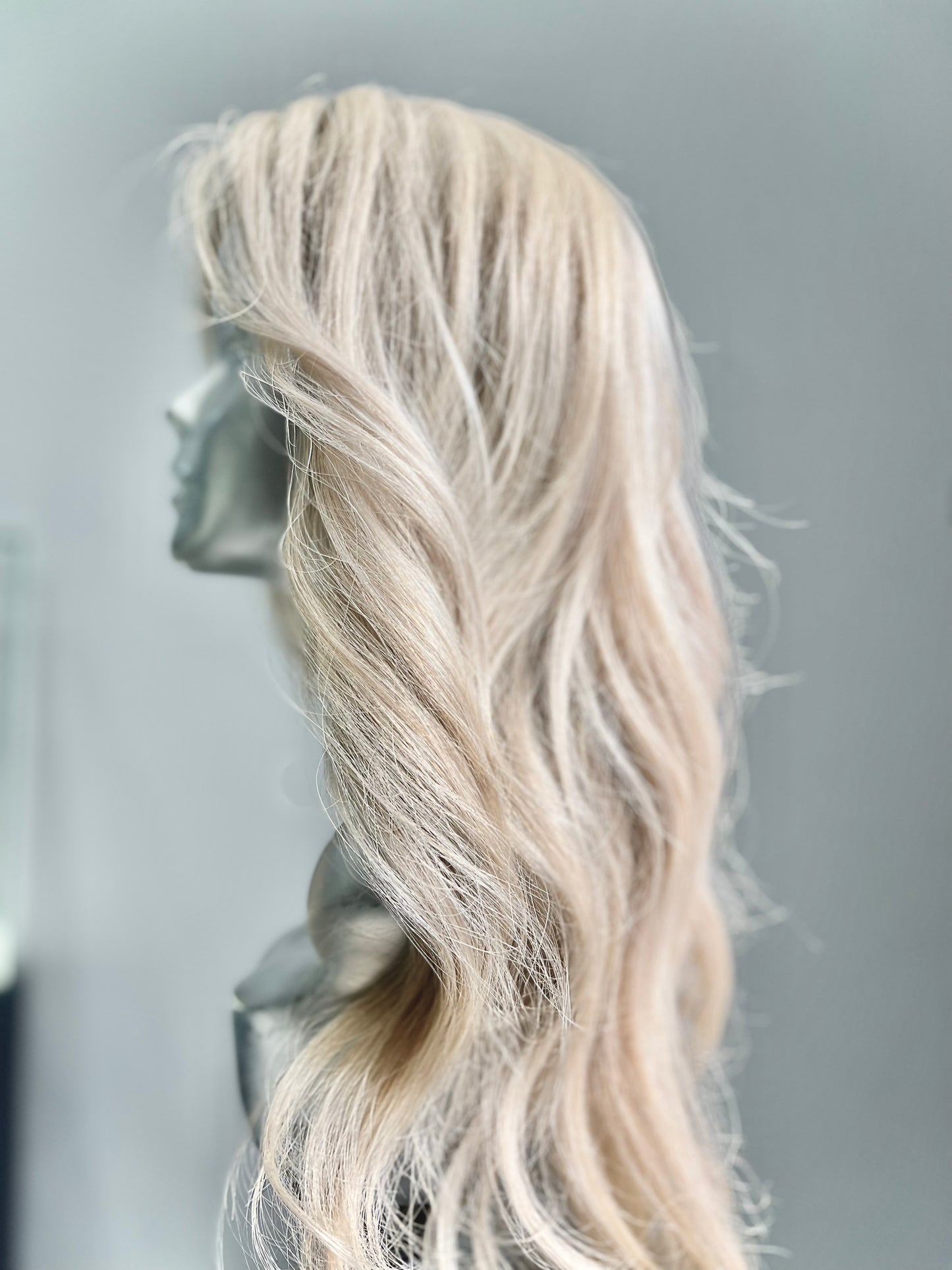 Vanilla Cream front lace wig