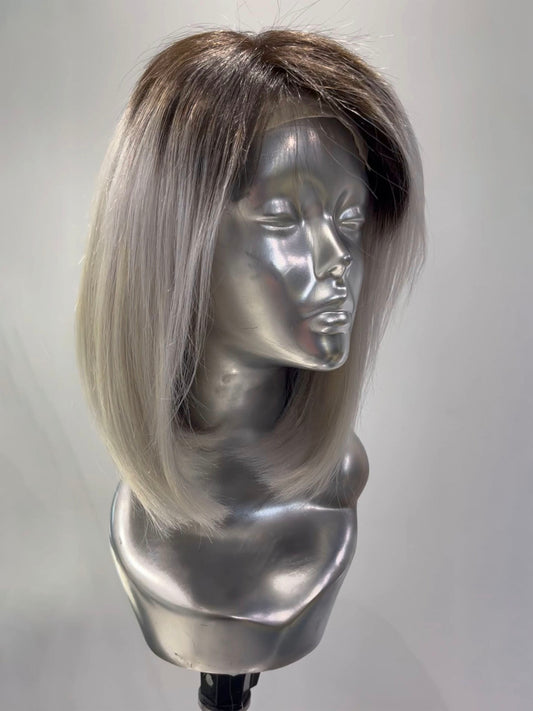 Icy Bob front lace wig