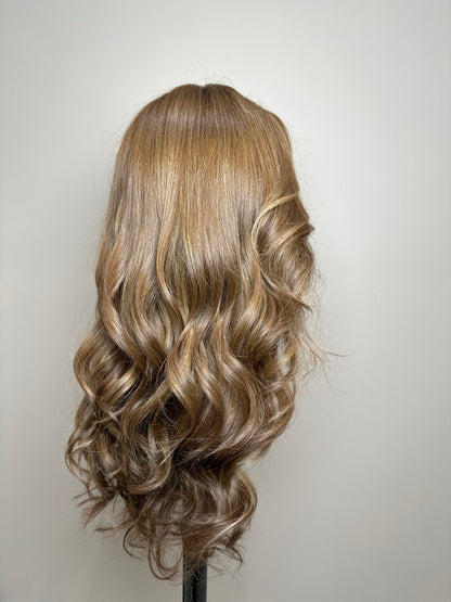Warm Honey Layers – HD Lace Custom Wig