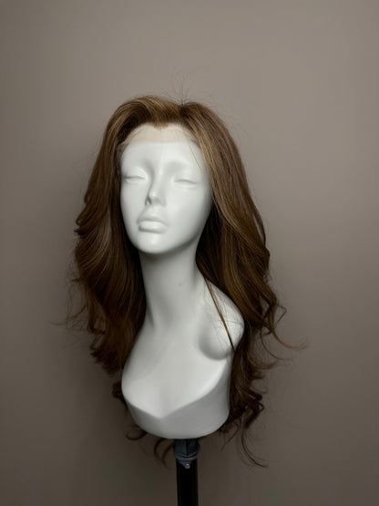 Warm Honey Layers – HD Lace Custom Wig