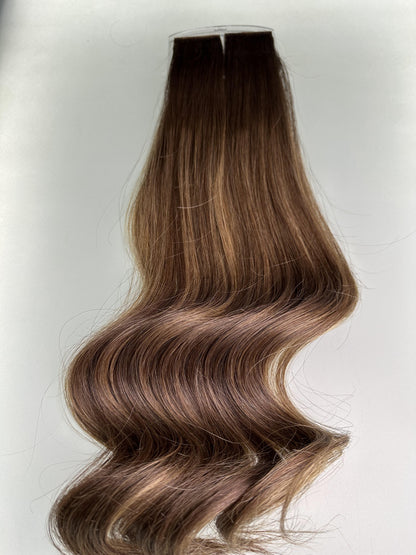 Scalp-Like Seamless Tape-In Hair Extensions