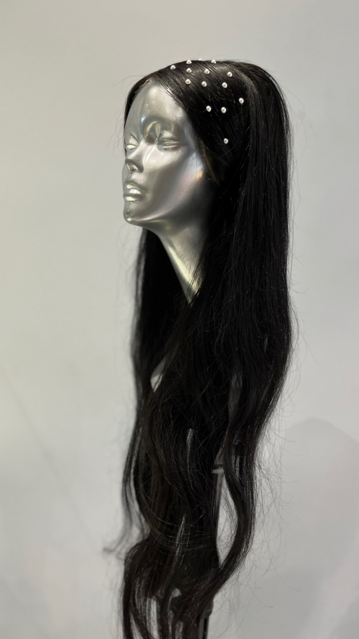Black Pearl  front lace wig
