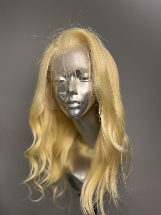 Creamy Blond Full Lace Wig