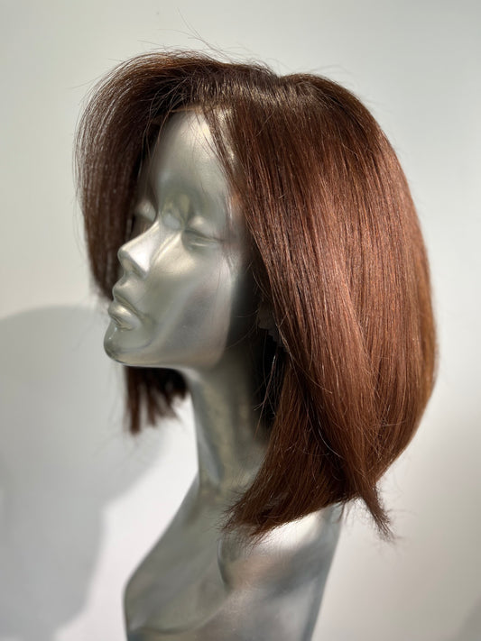 chocolate brown bob